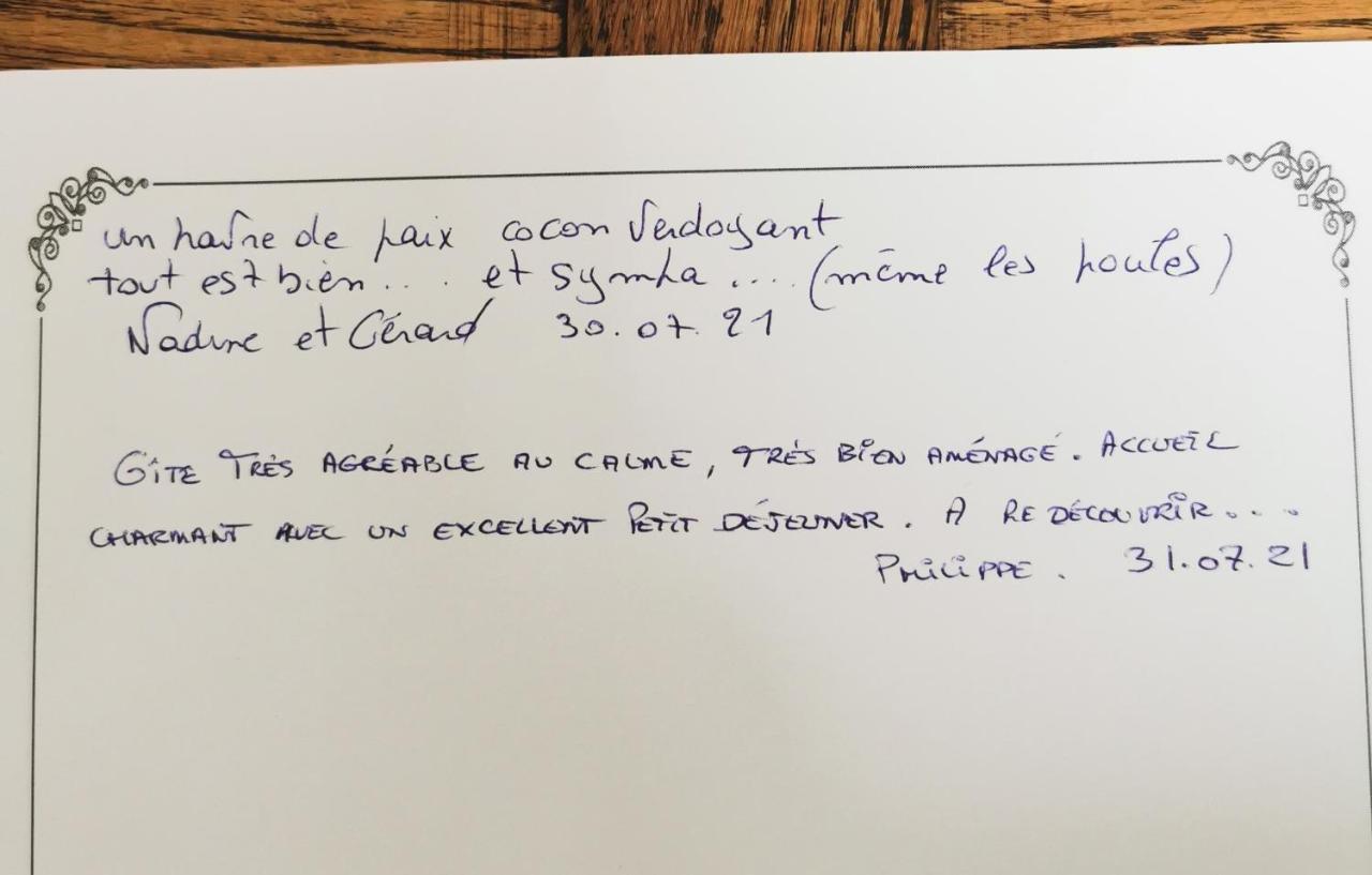 La Chambre De La Pomerie Chiché Eksteriør billede